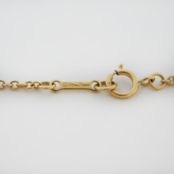 TIFFANY & CO. 18K Paloma Picasso Venezia Luce Pendant Necklace - Picture 4 of 5